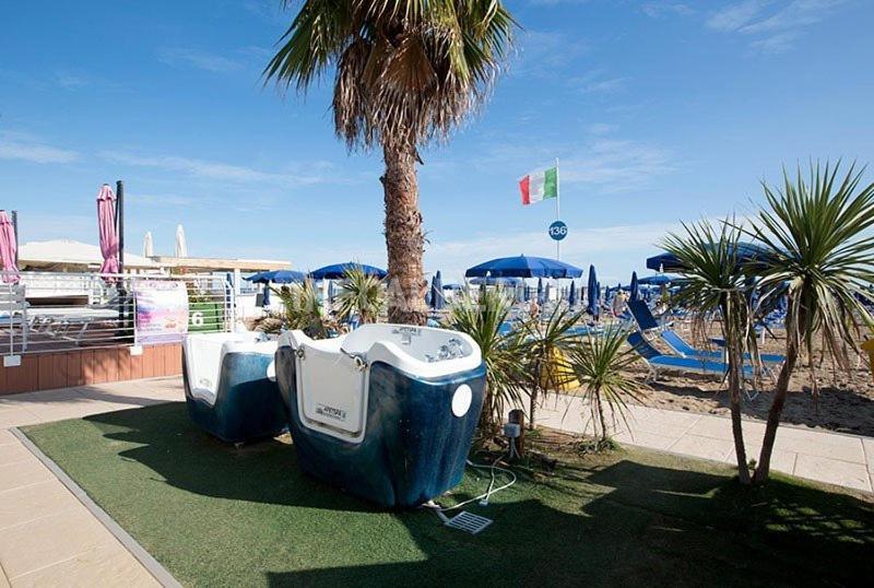 Hotel Los Angeles - Fronte Mare Riccione Exteriér fotografie