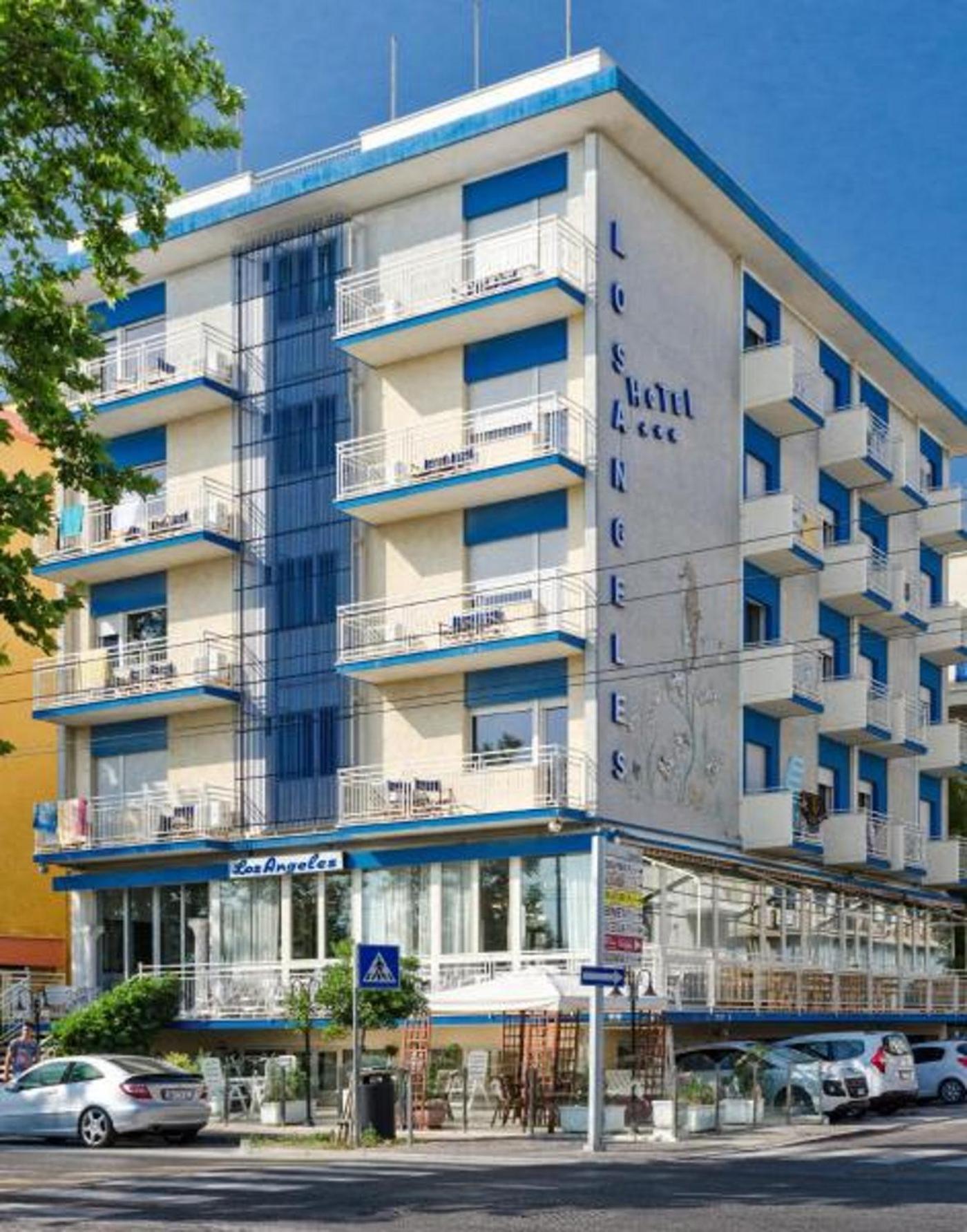 Hotel Los Angeles - Fronte Mare Riccione Exteriér fotografie